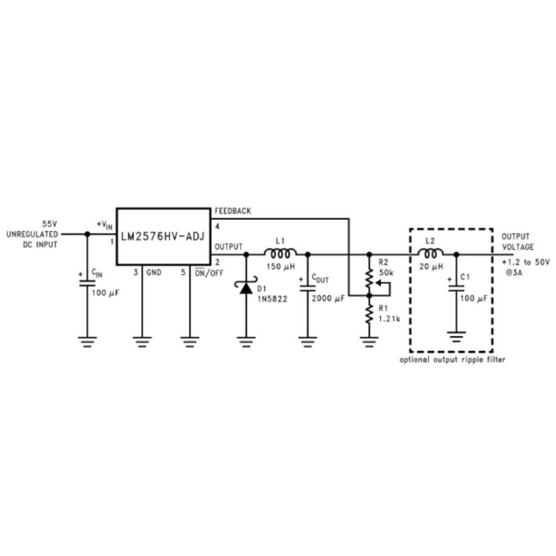 Lm T Reductor Dc Regulador De Voltaje Ajustable A Buck