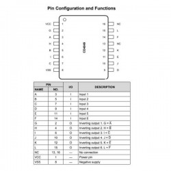 CD4049 BUFFER / CONVERSOR