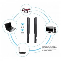 2.4/5.8GHZ 8DBI SMA MACHO