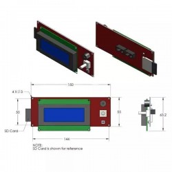 LCD 20X4 REPRAP