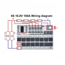 BMS 100A 3S 4S 5S