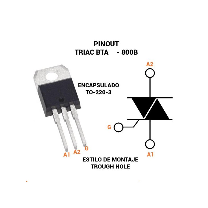 BTA24-800B TRIAC 25A 800V