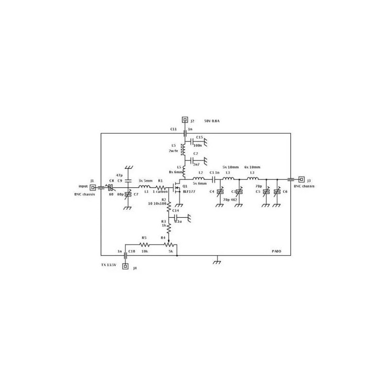 BLF177 TRANSISTOR DMOS PARA TRANSMISOR FM 150W
