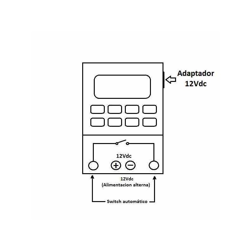 TIMBRE AUTOMATICO PROGRAMABLE PARA COLEGIOS Y EMPRESAS