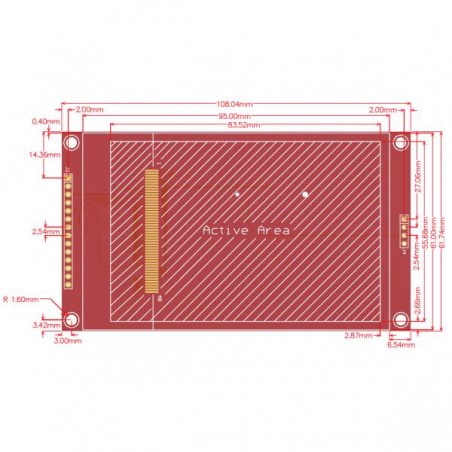 TFT 4 480X320 SPI ST7796