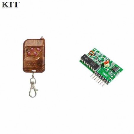 KIT MÓDULO RF RADIOFRECUENCIA CON CONTROL REMOTO 315MHZ