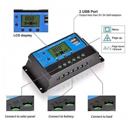 RBL-30A 30A 12V 24V BUILD-IN OFF GRID