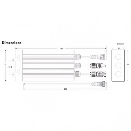 GMI-180W, 80V-160VAC, 10.8-30V