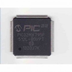 PIC32MX795F512L-80I/PT MICROCONTROLADOR 32-BITS