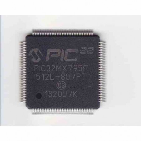 PIC32MX795F512L-80I/PT MICROCONTROLADOR 32-BITS