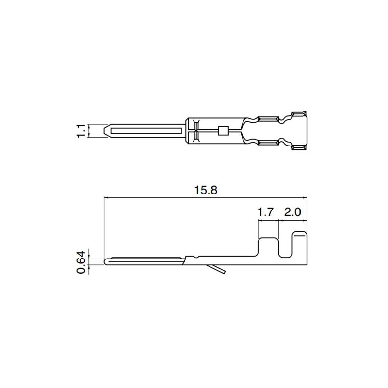 ESPAD N PIN MACHO PARA CONECTOR JST SM 2 5MM espad-n-pin-macho-para-conector-jst-sm-2-5mm