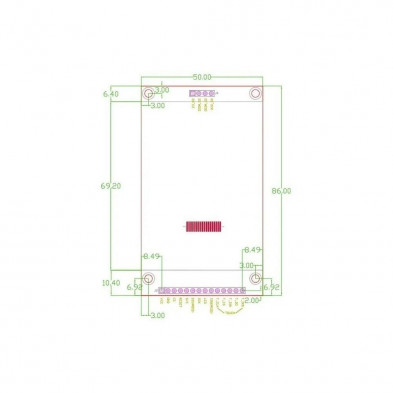 TFT LCD 2.8 TOUCH 320X24