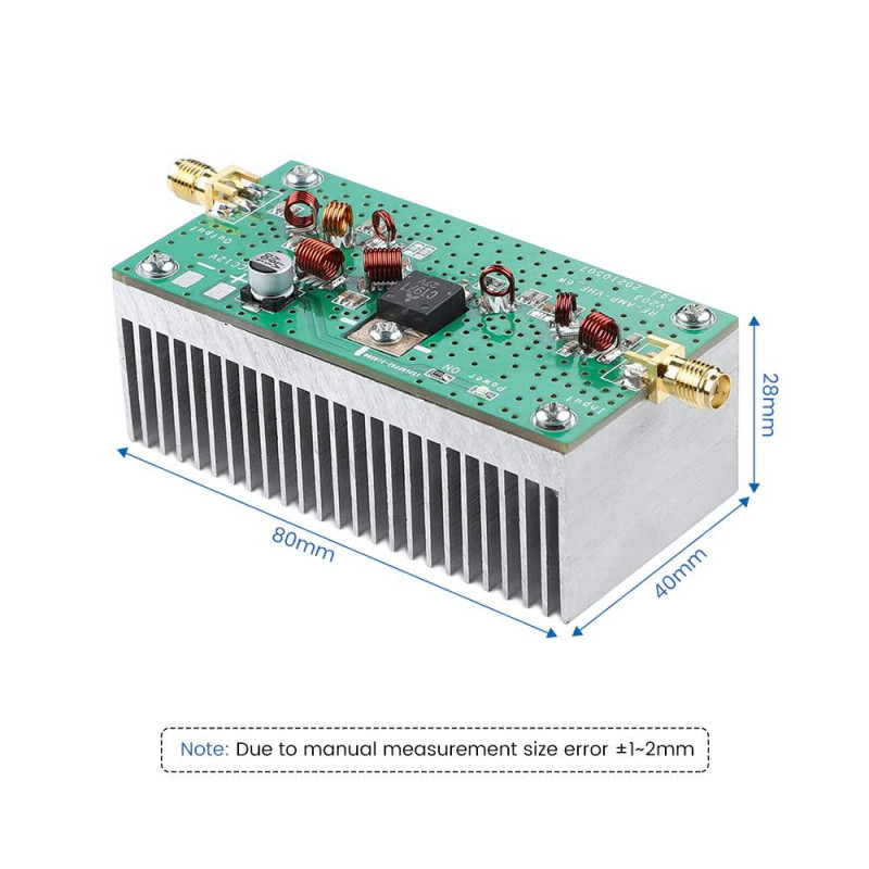 Flavio Barbieri: Amplificador de potencia para FM 28w de 88-108 MHz com