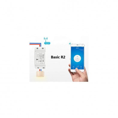 SONOFF Basic R2 Interruptor Inteligente Wifi Domótica Control por Teléfono