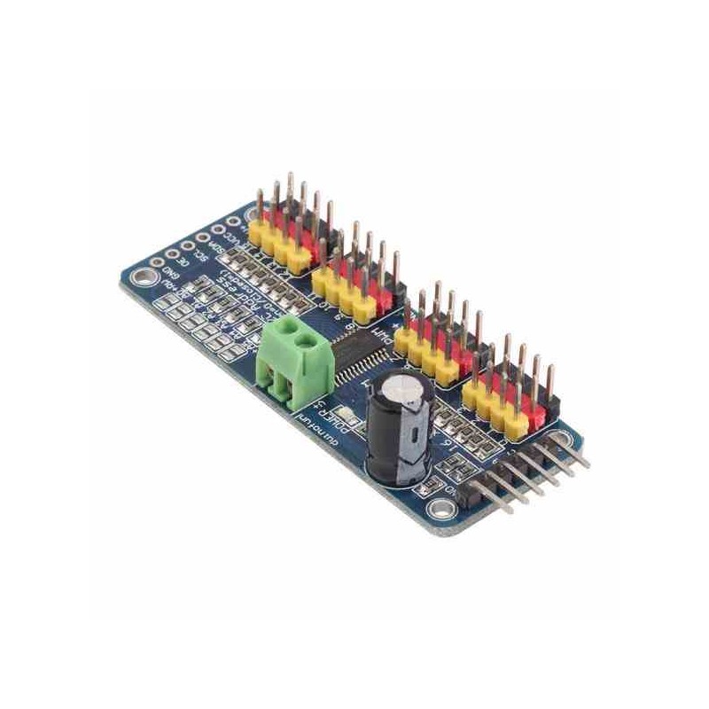 PCA9685 MÓDULO CONTROLADOR 16 CANALES  PWM DE SERVOS