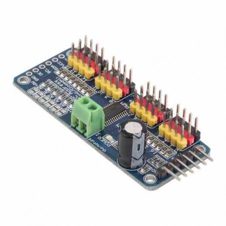 PCA9685 MÓDULO CONTROLADOR 16 CANALES  PWM DE SERVOS