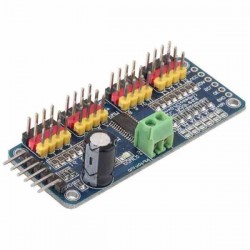 PCA9685 MÓDULO CONTROLADOR 16 CANALES  PWM DE SERVOS