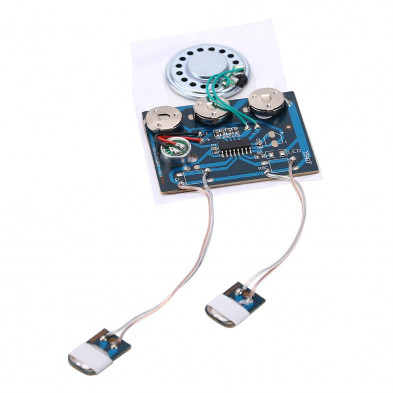 Modulo Scheda Di Auguri, Modulo Vocale Registrabile, Batteria Anni '30 Per Regali Componente Elettronico Di Natale Con Pulsante