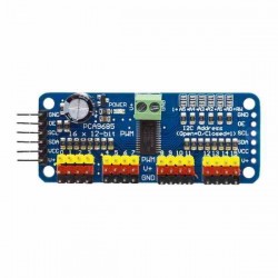 PCA9685 MÓDULO CONTROLADOR 16 CANALES  PWM DE SERVOS