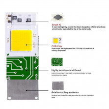 LED COB 10W 220VAC WHITE