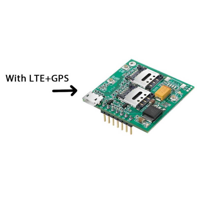 A7670SA MODULO 4G LTE CAT1 + GPS GSM GPRS IOT DUAL