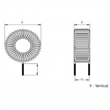 3A THT TOROIDAL INDUCTORS