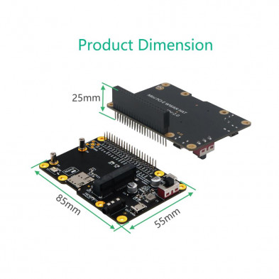 Adaptador Mini PCI-E a USB con ranura para tarjeta SIM, actualización del  módulo WWAN/LTE para tarjeta de red 3G/4G