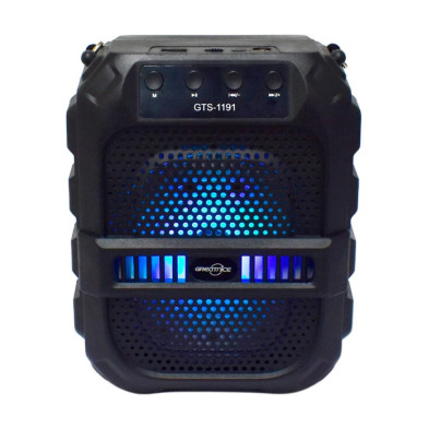 Parlante Altavoz Bluetooth Con Radio Fm, Gts-1283, 6,5 Pulgadas