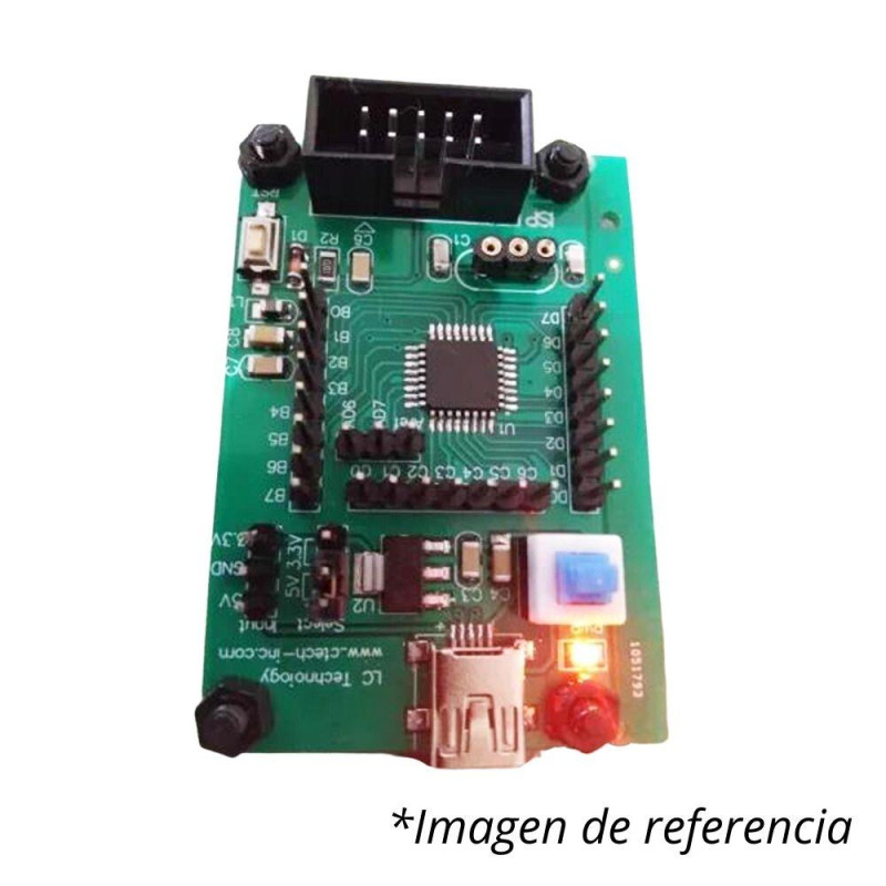 PLACA DE DESARROLLO PCB BOARD SMD ATMEGA8 48 88 168 AVR