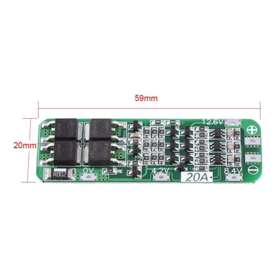 BMS 3S 20A 