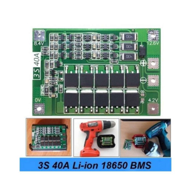 BMS 3S 40A BALANCED