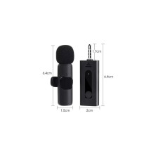Micrófono de solapa K3 para Iphone - Negro - Distancia de transmisión 20m