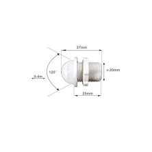 SENSOR PIR MINI