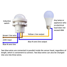 SENSOR PIR MINI