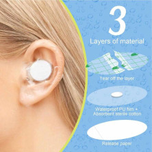 WATERPROOF EAR STICKERS