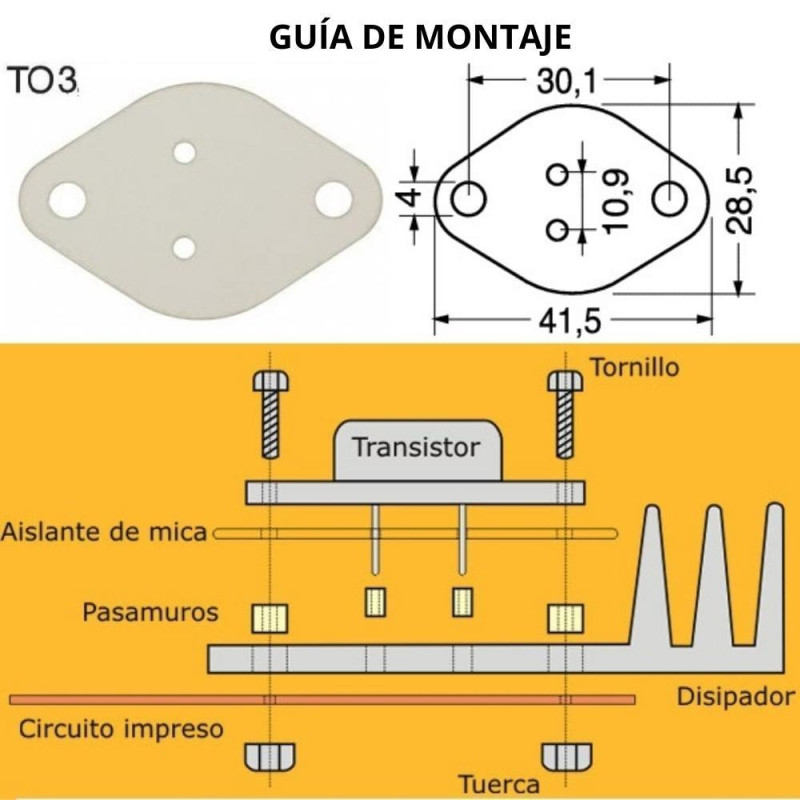 2sc1027 Capsula Transistor To3 2sc1027-to3 - Foto 6