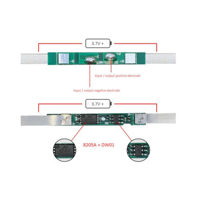 BMS 1S 3A 3.7V