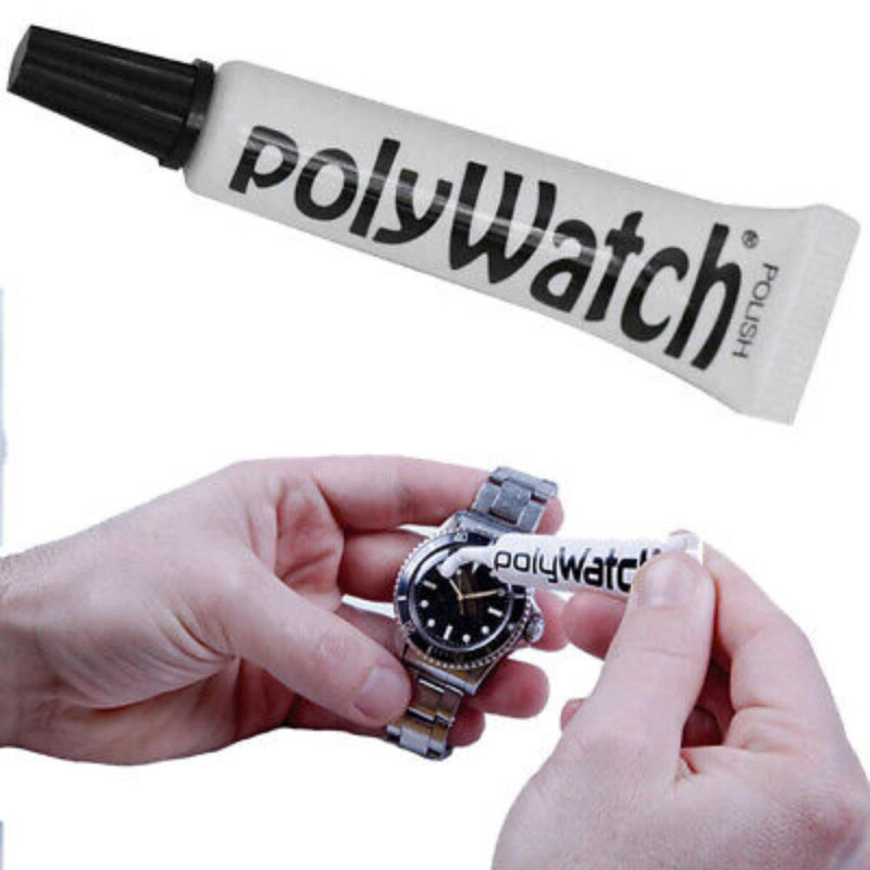 Polywatch Pasta Lucidante Per Orologi - Rimuove Graffi Da Vetro Acrilico - Foto 5