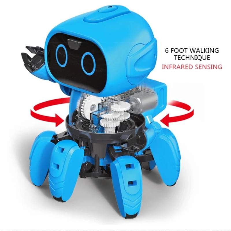 ROBOT EDUCATIVO KIT PARA ARMAR SMARTBOT SIX SENSOR HEXAPOD