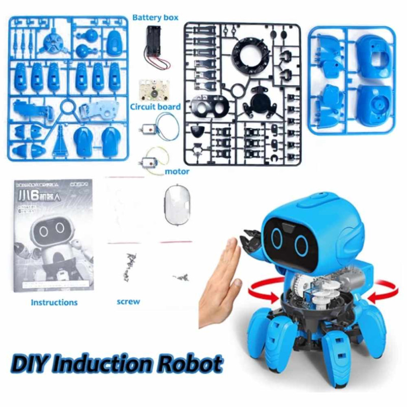 ROBOT EDUCATIVO KIT PARA ARMAR SMARTBOT SIX SENSOR HEXAPOD