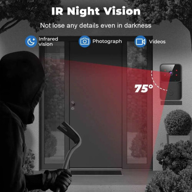 TUYA MINI DOORBELL BLACK
