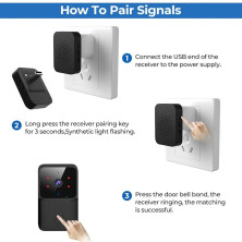 TUYA MINI DOORBELL BLACK