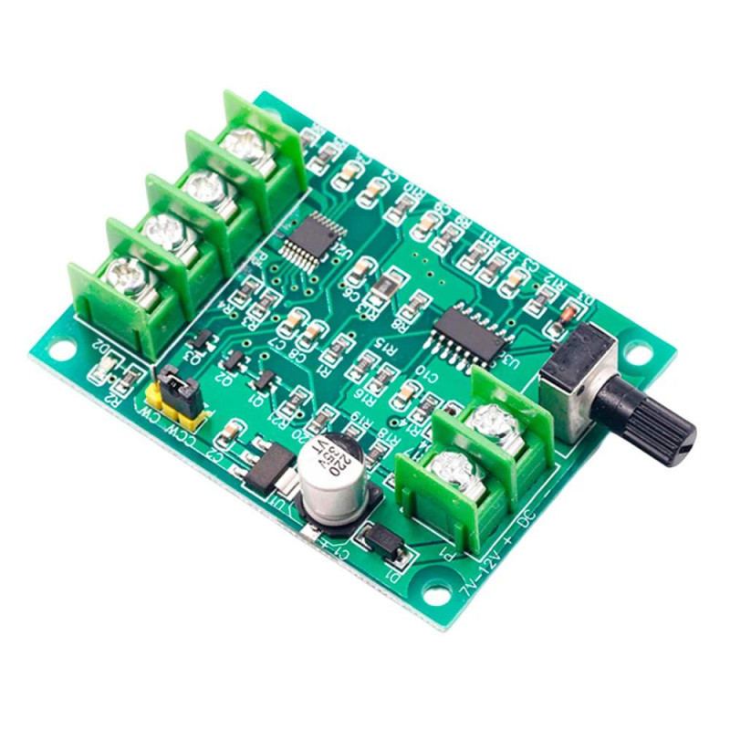 CONTROLADOR DE MOTOR BRUSHLESS DRIVER SIN ESCOBILLAS 5V 12V