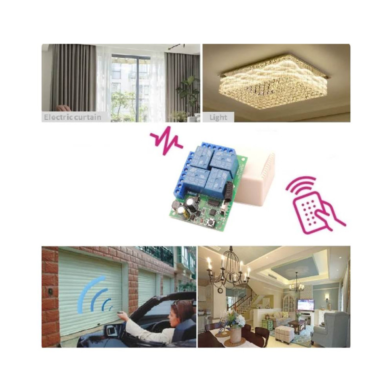 Contacts d'ouverture radio RF320i4 Aritech - Bricolage