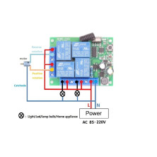 RF433 4CH 85-220V