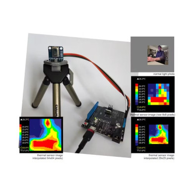 Camara térmica AMG8833 IR - DynamoElectronics