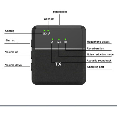 SX8 WIRELESS MICROPHONE LIGHTNING