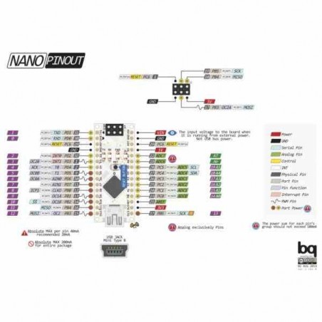 ARDUINO NANO V3 + CABLE USB