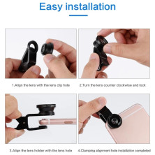 3IN1 FISHEYE LENS
