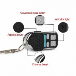CONTROL REMOTO RF 433MHZ DC 12V 4CH CODIFICACIÓN 1527